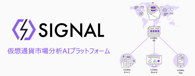 仮想通貨市場分析AIプラットフォーム「SIGNAL（シグナル）」
